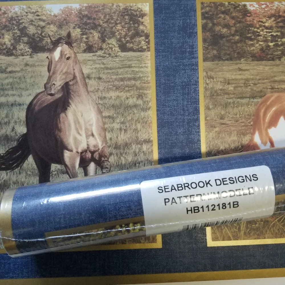 Wallpaper Border Horse